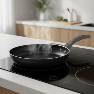 LAZISE 26cm Non-Stick Aluminum <b>Pan</b> Black Fry <b>Pan</b> by Ballarini 1008446 Model - Product Image 3