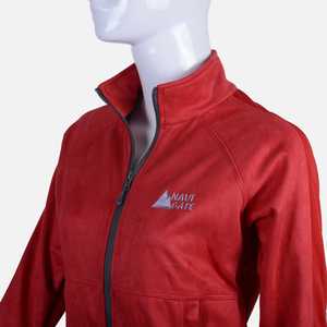 FHOE, chaqueta Bomber informal para mujer, logotipo personalizable, decoración de encaje de estilo Vintage para primavera, Otoño Invierno, algodón fino de cuero - Product Image 3