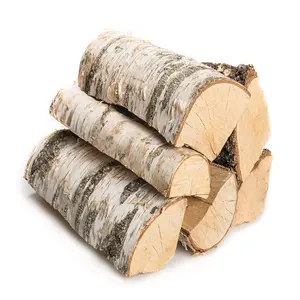 Four à bois de chauffage fendu de qualité supérieure, bois de chauffage séché dans des sacs, bois de chauffage de chêne