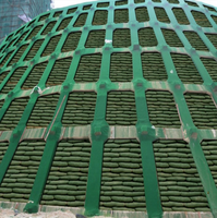 Géosac en géotextile non tissé industriel pour murs de soutènement et stabilisation des pentes, anti-UV, sac de sable écologique en géotextile