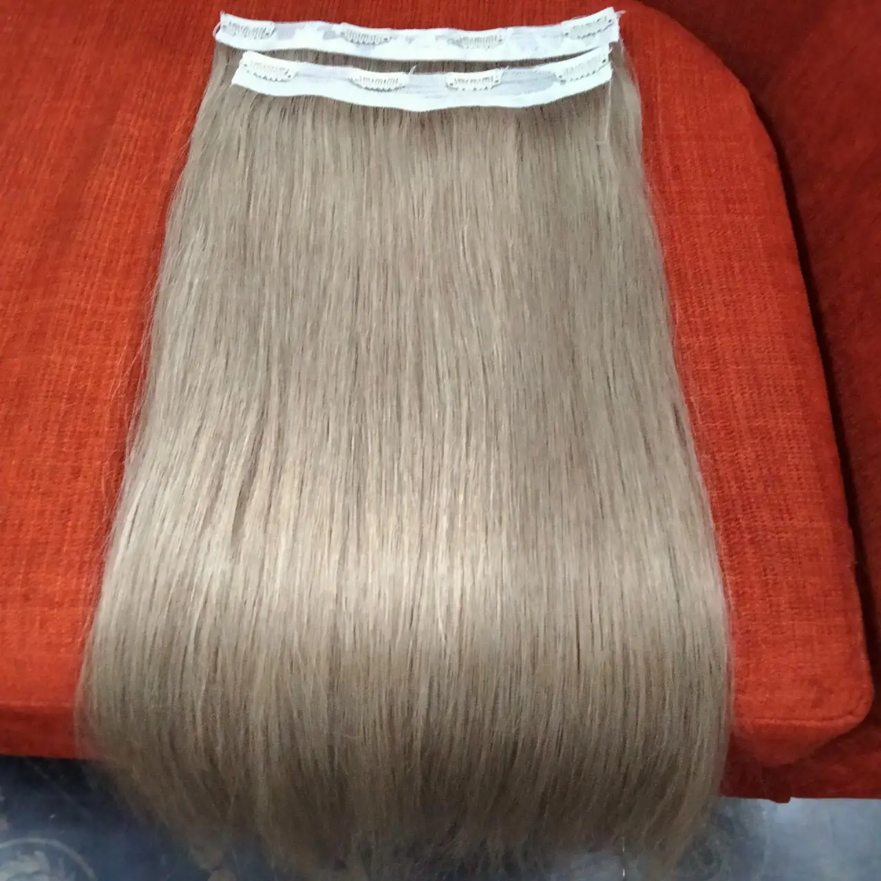 Premium Quality 100% Clip in Human Hair Extension Hot Selling Double Drawn Full Head Clip in 100%