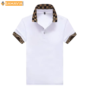SAMAVIA Camisa Regular de Punto 100% Algodón para Hombre, Antiarrugas, Estilo Vintage, Servicio OEM, Precio Bajo - Product Image 6