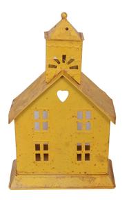 Maison décorative de Noël en métal galvanisé monocouche pour décoration intérieure ou extérieure - Product Image 5