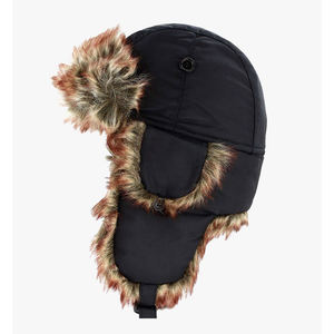Hombres cálido ruso tropa estilo bombardero aviador piel invierno cazador caza sombreros con máscara a prueba de viento - Product Image 3