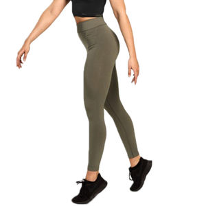 เลกกิ้งเอวสูงสำหรับผู้หญิง, ผ้าฝ้าย100% พรีเมี่ยมระบายอากาศได้ไร้รอยต่อสำหรับยิมฟิตเนสออกกำลังกาย - Product Image 6