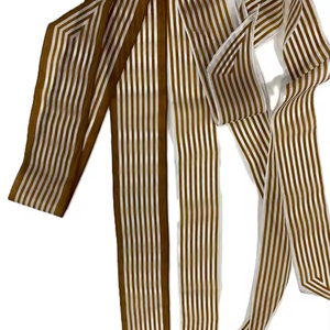 Cinturón de Satén 100% Poliéster Estampado para Mujer, Colores y Tallas Personalizables, Estilo Moderno, Cuatro Estaciones, Accesorios Fabricados y Exportados - Product Image 1