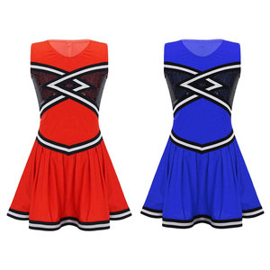 Chemises et hauts de cheerleading pour femmes de haute qualité, confortables et doux, uniforme de danse pour adultes, 100% polyester, couleur personnalisée - Product Image 3