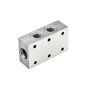 Ingenieurs hydrauliciens personnalisent des vannes hydrauliques en fonte ductile en aluminium coulé de 35 à 220 L, blocs de collecteurs hydrauliques - Product Image 6
