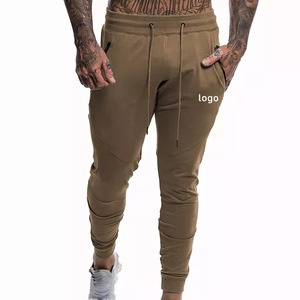 Vente en gros, pantalon classique décontracté polyvalent en coton, pantalon ample pour hommes - Product Image 1