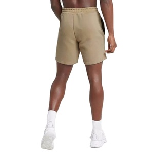 Short de survêtement en molleton à taille élastique pour hommes 2025 uni motif solide écologique - Product Image 2