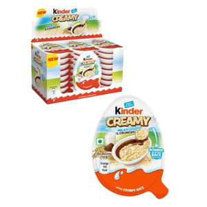 Very Cheap Wholesale Kinder Creamy <b>Milk</b> & Crunchy Chocolate 19g 24 PCS Wholesale For Export Low Price Creamy <b>Milk</b> Crunchy - Product Image 1