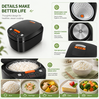 Vente flash : Cuiseur à riz électrique numérique multifonctionnel 5L avec écran LED et fonction maintien au chaud automatique pour la maison, l'hôtel, le restaurant et la cuisine