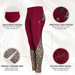 Wholesale EquestrianSilicone Grip Breeches Women Equestrian Riding Pants For Competition And Training Jodhpur & Breeches - Product Image 4
