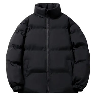 Chaqueta bomber de cuero personalizada directa de fábrica para hombre, transpirable e impermeable, estilo Hip Hop para invierno, precio al por mayor - Product Image 1