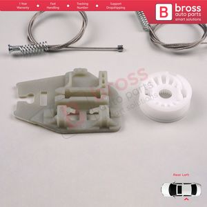 BWR505 Kit de reparación de regulador de ventana puerta trasera izquierda para 3 Series E46 1998-05 4/5 Door 51358212099 Bross Auto Parts Made in Turkey - Product Image 2