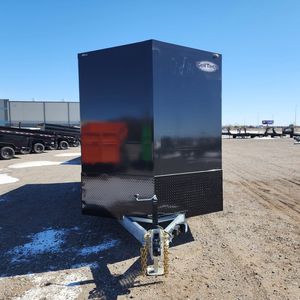 Remolque de Carga de Acero Cerrado, Eje Tándem de Alta Resistencia, Luz LED para Transporte de Equipos y Herramientas, Capacidad de Carga de 1001-2000 kg - Product Image 4