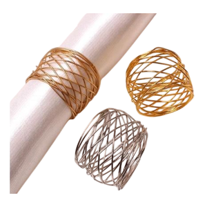 Soporte para pañuelos para decoración del hogar, accesorios para servilletas, decoración de mesa, servilletero, Clip para servilletas para fiesta de boda y cualquier evento - Product Image 2