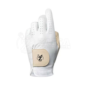Gants de golf en cuir véritable de qualité supérieure, design camouflage OEM, durables, antidérapants, pour droitiers, à bas prix pour usage sportif - Product Image 2