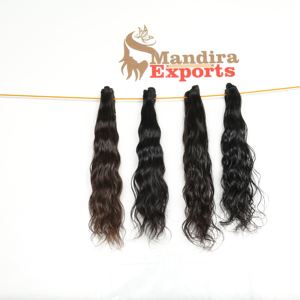 100% Raw Cutícula Virgen sin procesar Alineada Natural Suelta Estilo de onda profunda Mujer negra Extensiones de cabello humano indio ondulado Gratis - Product Image 6