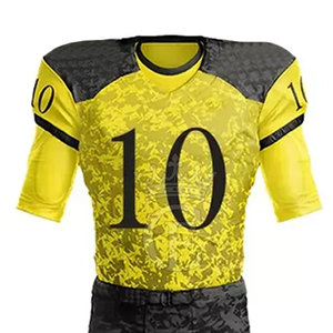 Uniforme de fútbol americano de moda Transpirable Color sólido Ropa deportiva Tallas grandes Manga corta para la temporada de verano - Product Image 4