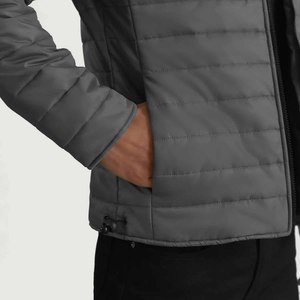 Abrigo de burbujas para hombre con logotipo personalizado creado para ropa de invierno y marcas para exteriores que respaldan los servicios de fabricación de etiquetas privadas OEM - Product Image 6
