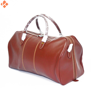 NOVOTE Fashion Casual Elegant Daily Large Capacity <b>Leather</b> <b>Travel</b> <b>Bags</b> Unisex Waterproof Weekender <b>Bag</b> - Product Image 3