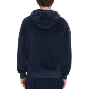 2025 meilleure vente nouveau style sweats à capuche en velours à la mode pour hommes et garçons 100% coton pour l'hiver prix de gros - Product Image 5