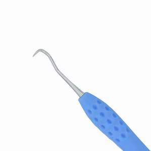 Professional Double-Ended Dental Scalar Manual Power <b>Tooth</b> Scraper with Blue Plastic Handle for <b>Teeth</b> <b>Cleaning</b> Wholesale - Product Image 3