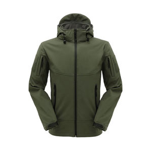 Venta al por mayor de invierno personalizado de alta calidad de los hombres a prueba de viento impermeable chaqueta de pesca al aire libre para los hombres - Product Image 1