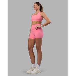 Shorts de sport Elixir Ultra High-Rise 4" respirants en coton et élasthanne avec cordon de serrage - Product Image 6