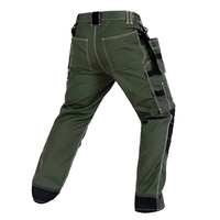 Pantalon de travail pour homme en polyester respirant, réfléchissant et à séchage rapide, pantalon de sécurité robuste pour l'hiver, multi-poches, design personnalisé