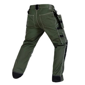 Pantalones de trabajo de poliéster transpirable reflectante Hi Vis Pantalones de seguridad resistentes de invierno Diseño personalizado con múltiples bolsillos - Product Image 2