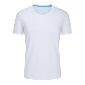 <b>Men's</b> <b>Green</b> Plain Cotton T-Shirt Short Sleeve O-Neck Casual Regular Fit Solid Color Jersey Knitted <b>Top</b> - Product Image 4