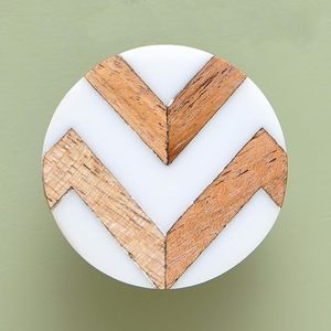 HF Crafts Bouton Moderne En Bois Résine Quincaillerie En Gros pour Meubles De Cuisine À Domicile pour Tiroirs Accessoires De Meubles pour L'exportation - Product Image 4