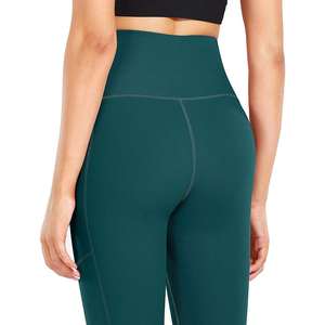 Ropa Deportiva de Verano para Mujer, Conjunto de Yoga sin Costuras con Logotipo Personalizado, Leggings de Entrenamiento Estilo Bra con Logotipo Personalizable en la Cintura - Product Image 4