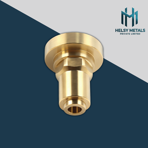 Pièce en laiton usinée avec précision, technologie de tournage CNC, finition lisse, composant métallique pour l'ingénierie mécanique - Product Image 5