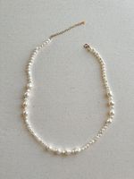 Collier de perles baroques en or 18 carats superposé, avec pierres naturelles et perles d'eau douce, bijoux uniques et charmants, vente en gros, idéal pour un cadeau