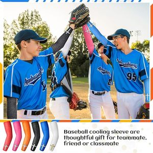 Mangas de brazo de protección solar UV Unisex para niños adultos para deportes compresión pesca ciclismo fútbol baloncesto Juegos transpirable - Product Image 4