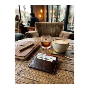 Card <b>Holder</b> <b>Wallet</b> - Brown - Product Image 2