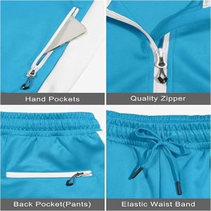 Ensemble de survêtement pour femmes en gros, de haute qualité, uni, imprimé, à capuche, léger, en polyester/coton, longueur totale - Product Image 6