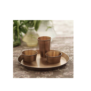 Ensemble de bols à dîner en cuivre/ensemble de bols à vaisselle en cuivre enduit ustensiles de cuisine pour taille personnalisée Offre Spéciale - Product Image 3