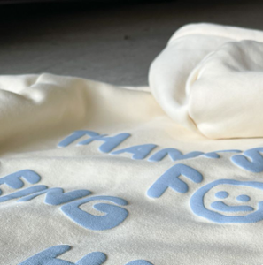 Sweats à capuche unisexes surdimensionnés promotionnels 100% coton Logo personnalisé Illustration Blanc Autres couleurs Hiver Décontracté Tissu polaire écologique - Product Image 2