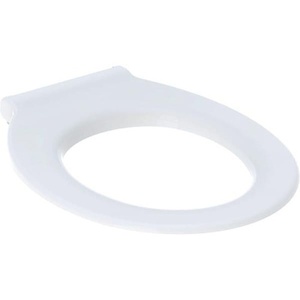 Geberit RENOVA COMFORT Antibacterial White Toilet Seat Ring Barrier-Free Design - Product Image 1
