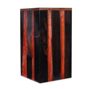 Caja de urna de madera epoxi roja de palisandro para cenizas humanas caja de urna pequeña para adultos y hombres caja de urna única de lujo - Product Image 4