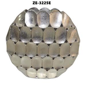 Jarrón de Flores Costero de Hierro de Lujo para Mesas de Boda, Diseño de Cilindro en Oro Cepillado por Zahid Exports - Product Image 1