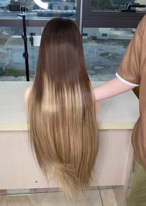 Perruque de cheveux humains vietnamiens de couleur ombrée 100% vierge et Remy Bone Straight 10 - 40 pouces pour femmes noires - Product Image 5