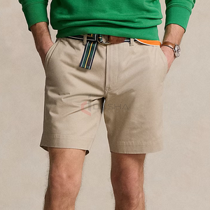 Middle Waist Summer Casual Business Stretch Classic Plain Luxury <b>Shorts</b> Custom Logo Manufacturer - Product Image 5