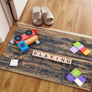 Alfombra Estampada: Alfombras para Habitación de Niños, Alfombras para Sala de Juegos, Alfombra para Jugar, Alfombra Suave No Tejida - Product Image 5