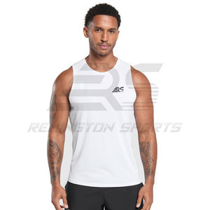 Camiseta sin mangas cómoda de alta calidad para hombre, camiseta sin mangas para hombre a precio barato al por mayor - Product Image 4