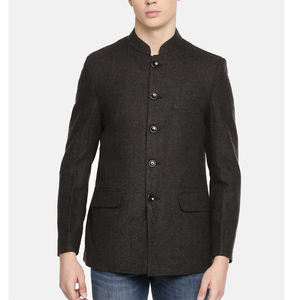 05% de descuento, último traje para hombre, conjunto de 3 piezas, chaqueta, chaleco, pantalones, trajes de novio grises a cuadros para hombre, traje de boda, abrigo cálido de invierno, chaqueta para hombre - Product Image 3